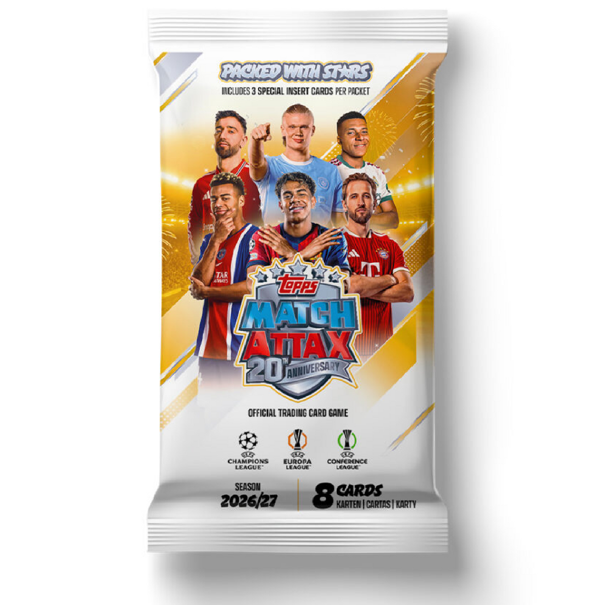 Topps UEFA Club Competitions Match Attax 2026/27 Age of Heroes Mini Tin