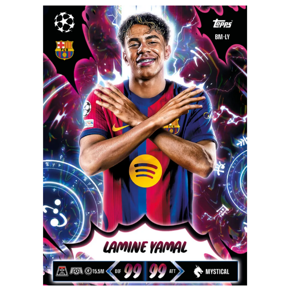 Topps UEFA Club Competitions Match Attax 2026/27 Trading Cards Booster Pack