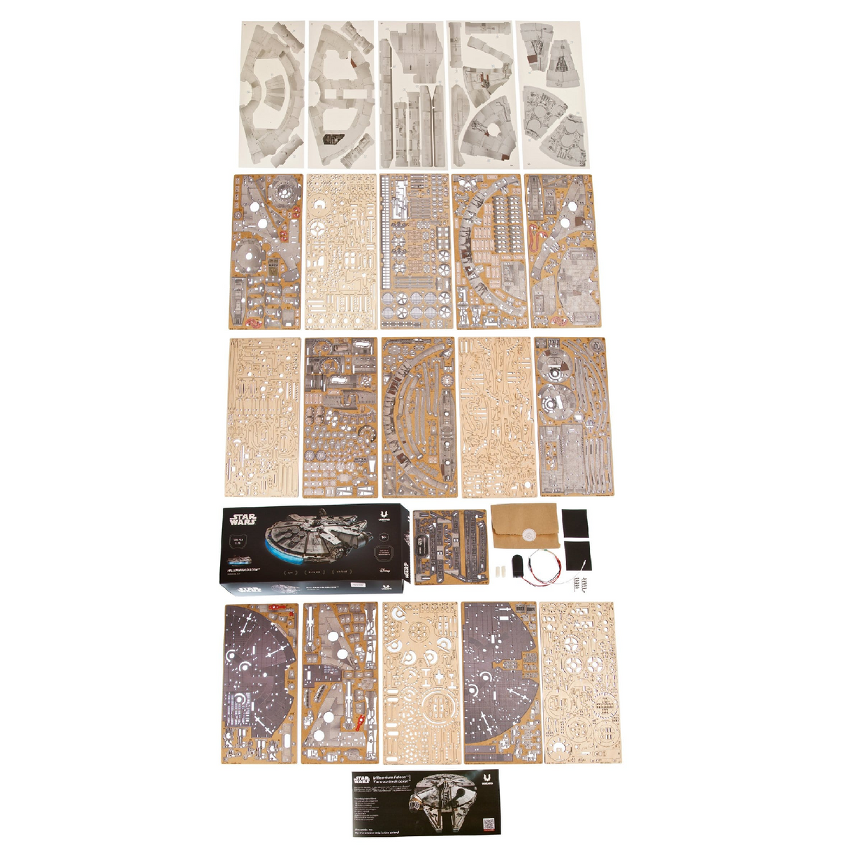 Ugears Star Wars Wooden Model Kit Millennium Falcon