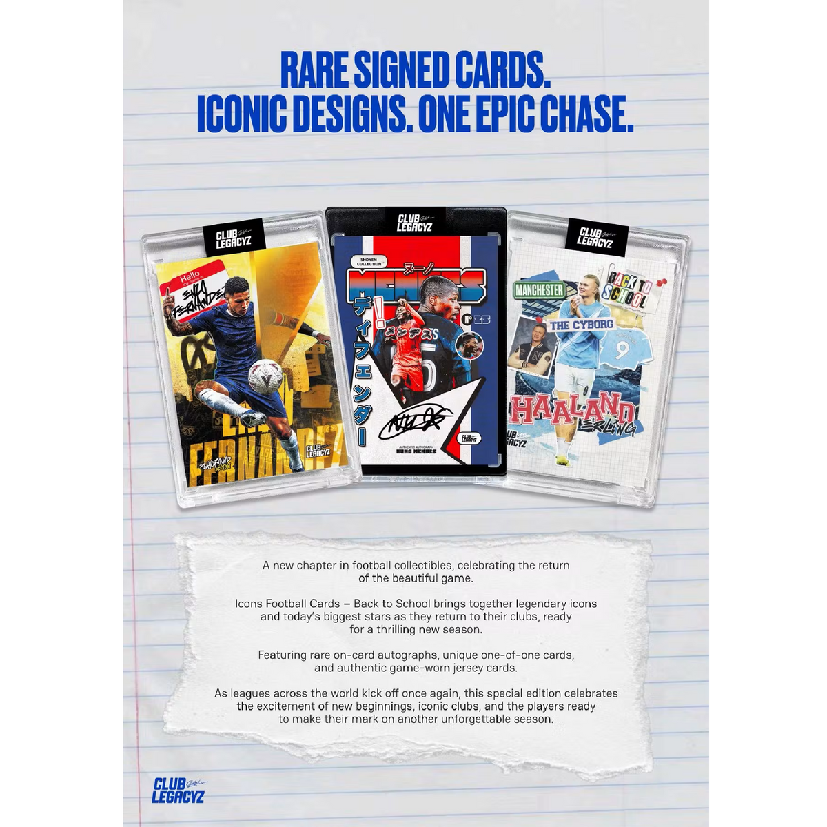 Club Legacyz Icons Back to School 5th Edition Display 10 Mini Boxes (EN)