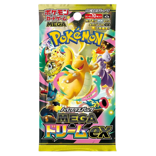 Pokémon Mega Dream ex Booster Pack – Rip & Ship