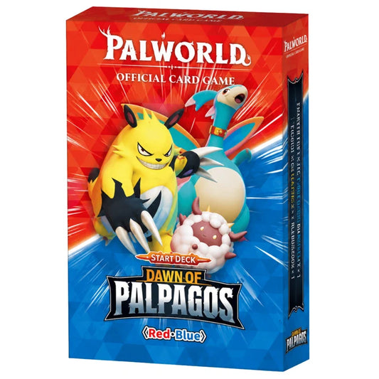 Palworld – Dawn of Palpagos Red–Blue Trial Deck