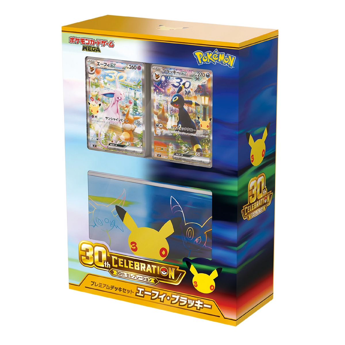 Pokémon 30th Celebration Premium Deck Set Espeon & Umbreon (JP)