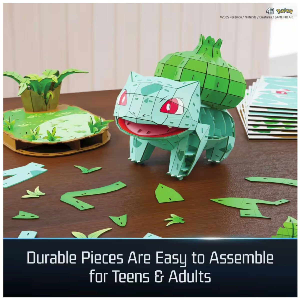 Spin Master Pokémon Bulbasaur 4D Build Puzzle