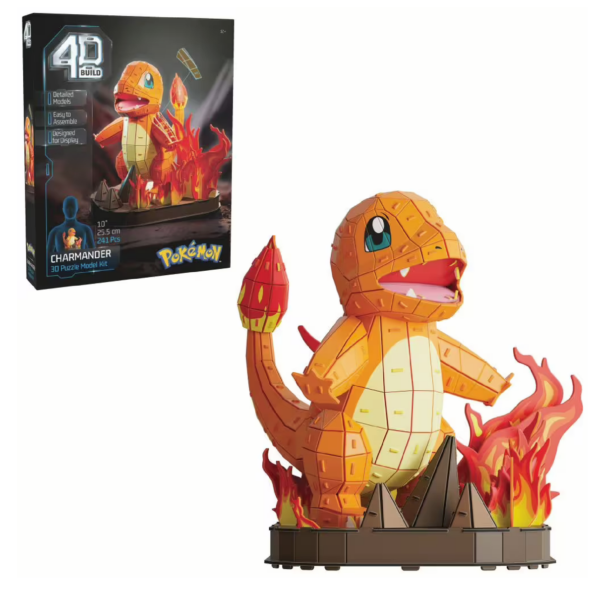 Spin Master Pokémon Charmander 4D Build Puzzle
