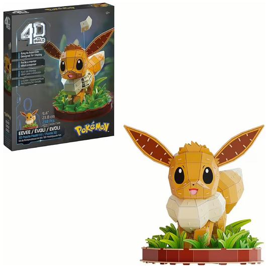 Spin Master Pokémon Eevee 4D Build Puzzle