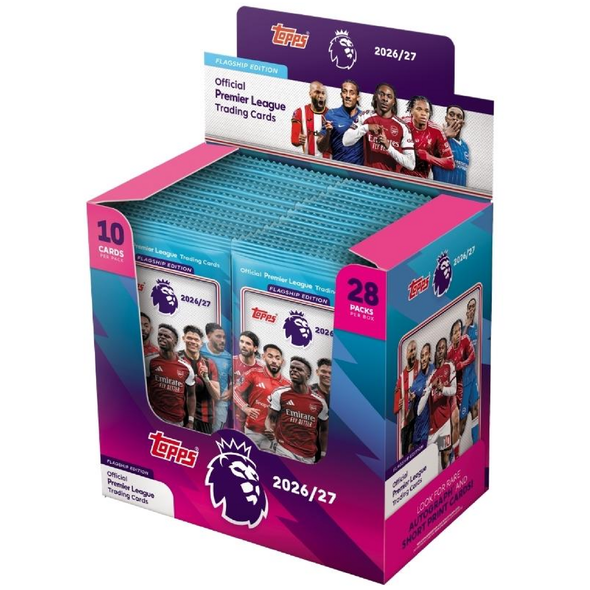 Topps Premier League 2026/2027 Trading Cards Display