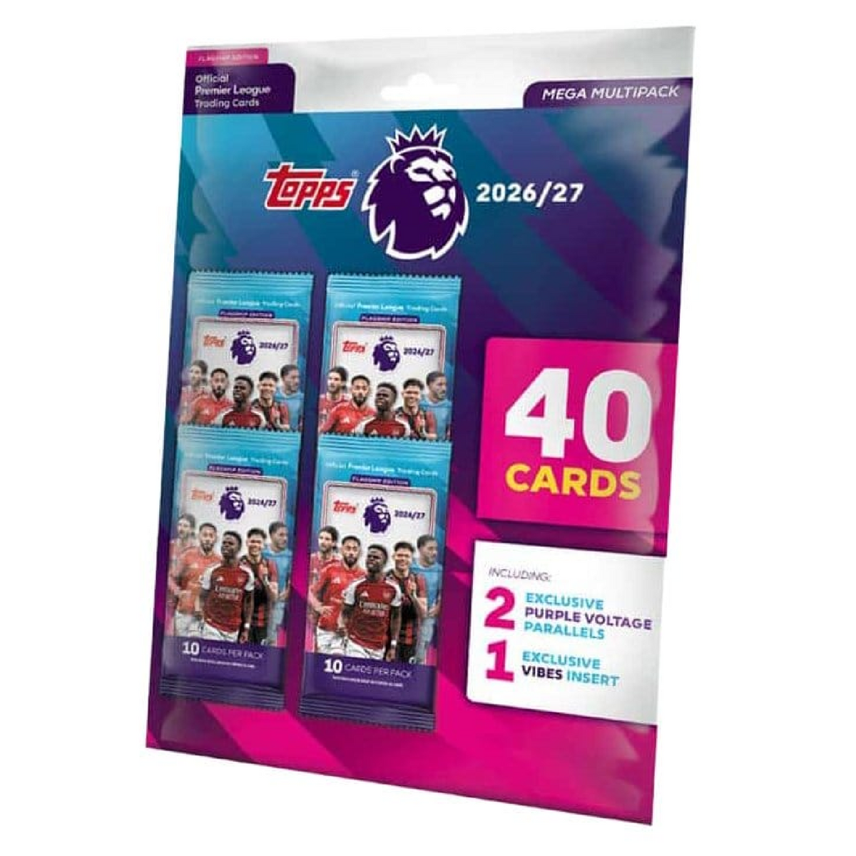 Premier League 2026/2027 Trading Cards Mega Multipack