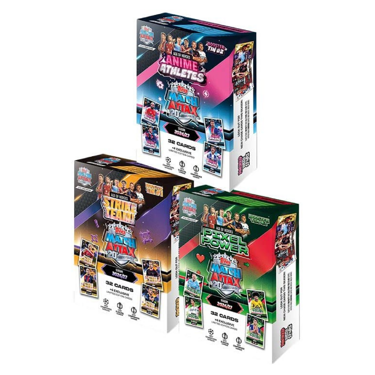 Topps UEFA Club Competitions Match Attax 2026/27 Age of Heroes Mini Tin
