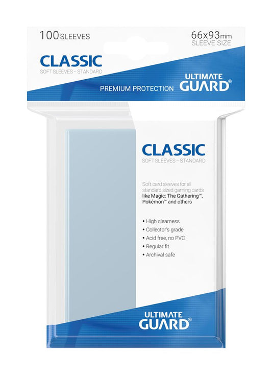 Ultimate Guard Classic Sleeves Standard Size – 100 stk