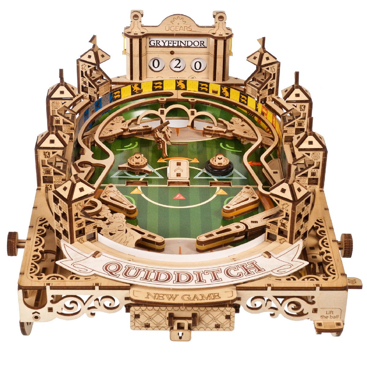 Ugears Harry Potter Wooden Model Kit Quidditch Pinball